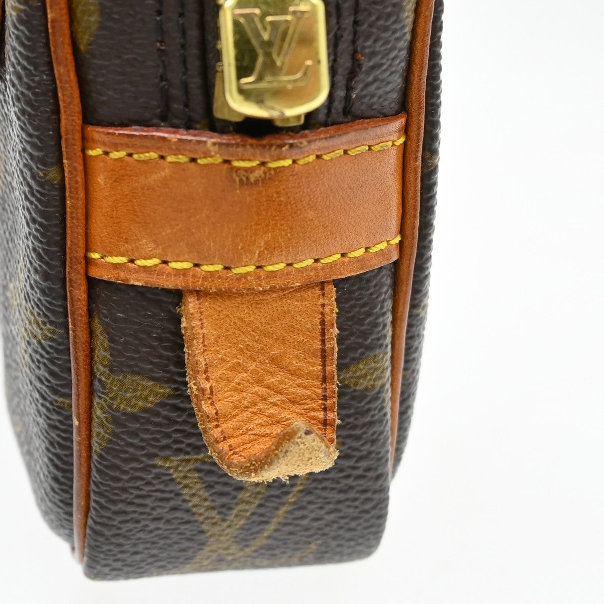 Louis Vuitton Pochette Marly Bandouliere Monogram Canvas Brown Canvas Shoulder Bag Bag (Pre-Owned)