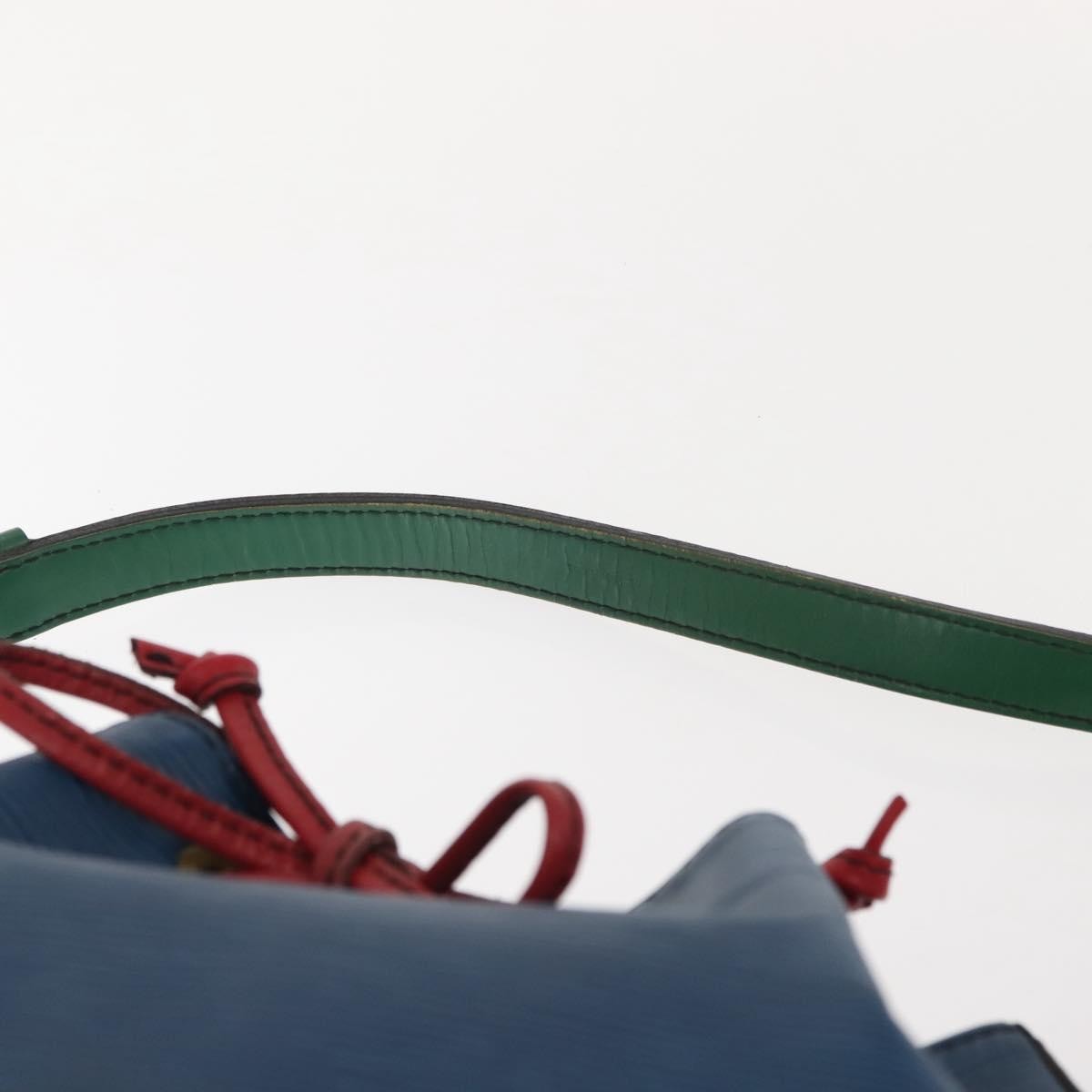 Louis Vuitton Tricolor Noe Epi Leather Blue Leather Shoulder Bag Bag (Pre-Owned)