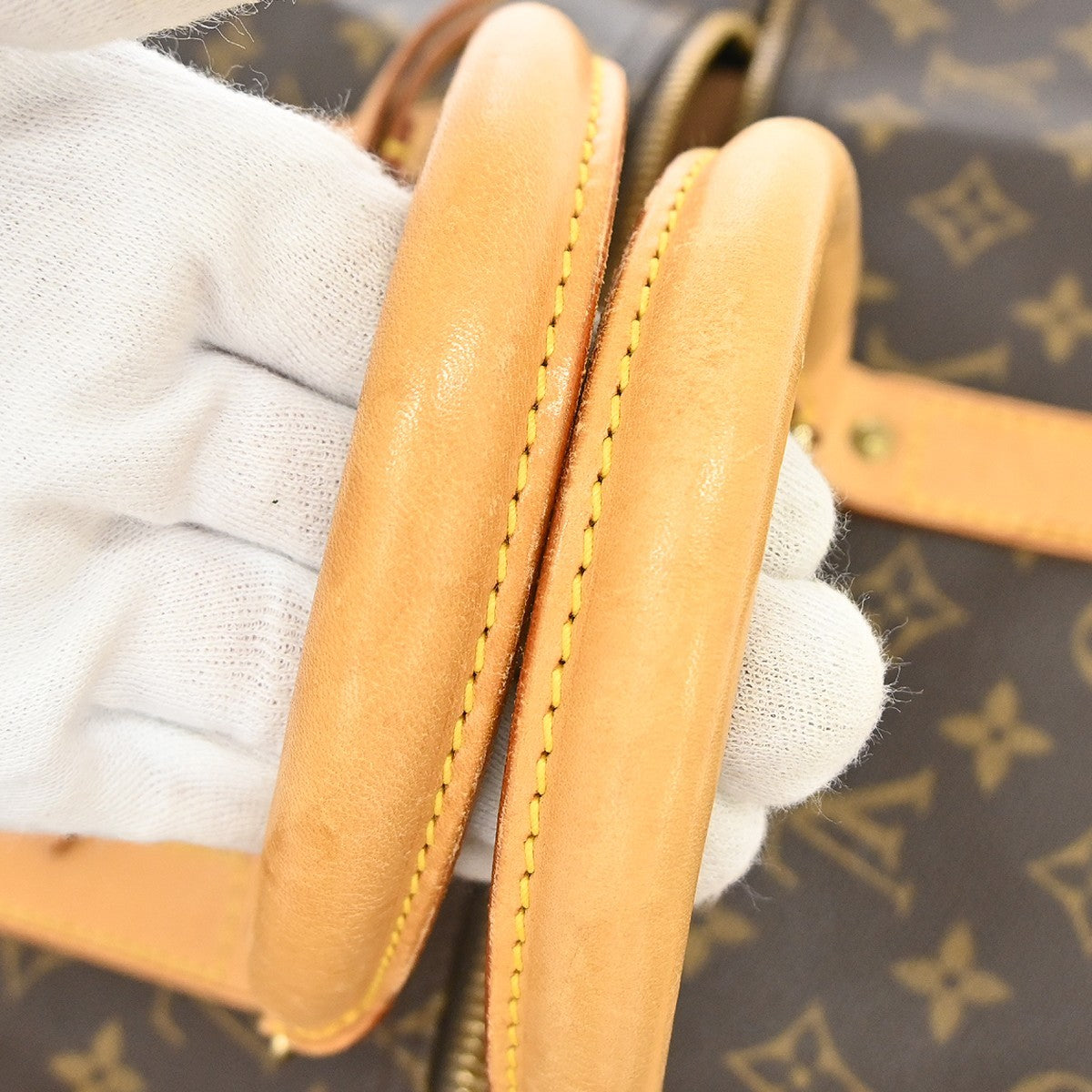 Louis Vuitton Keepall Monogram Canvas Brown Canvas Travel Bag Bag (Pre-Owned)