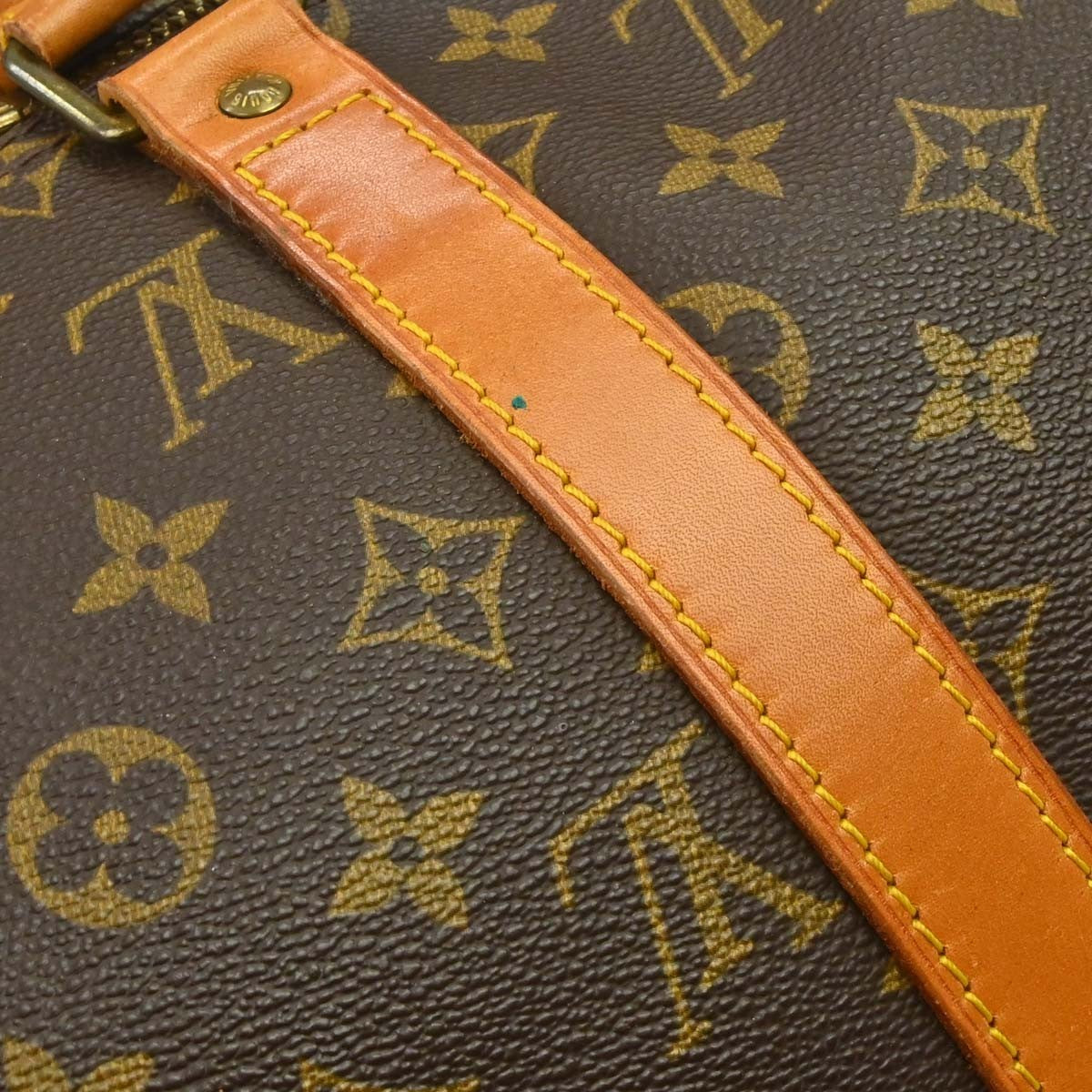 Louis Vuitton Keepall Monogram Canvas Brown Canvas Travel Bag Bag (Pre-Owned)