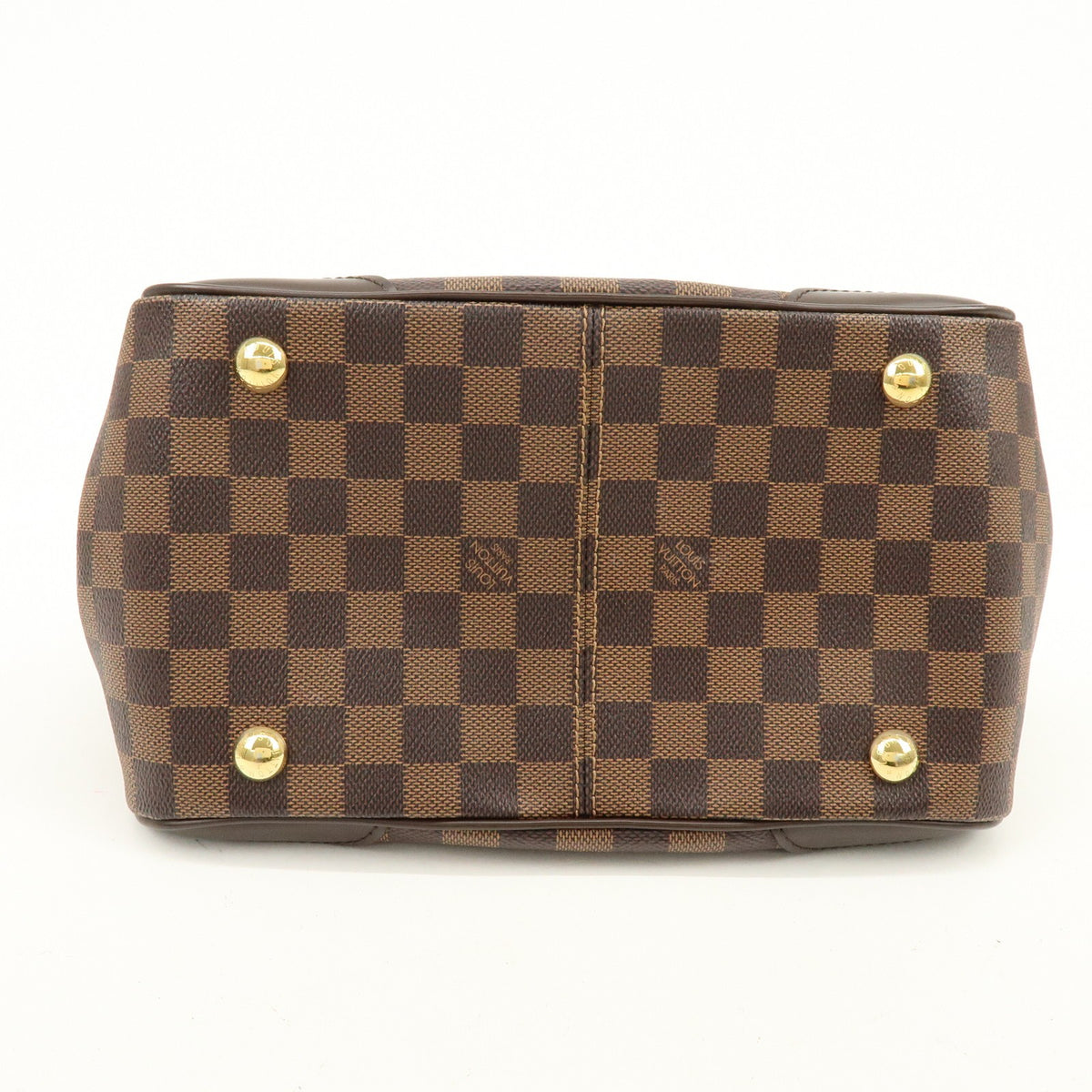 Louis Vuitton Verona Damier Brown Canvas Handbag (Pre-Owned)