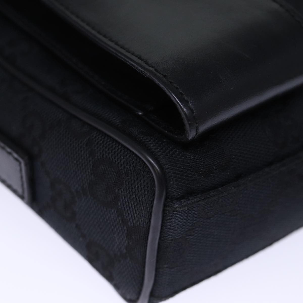 Gucci Gg Canvas Canvas Black Canvas Clutche & Pouche Bag (Pre-Owned)