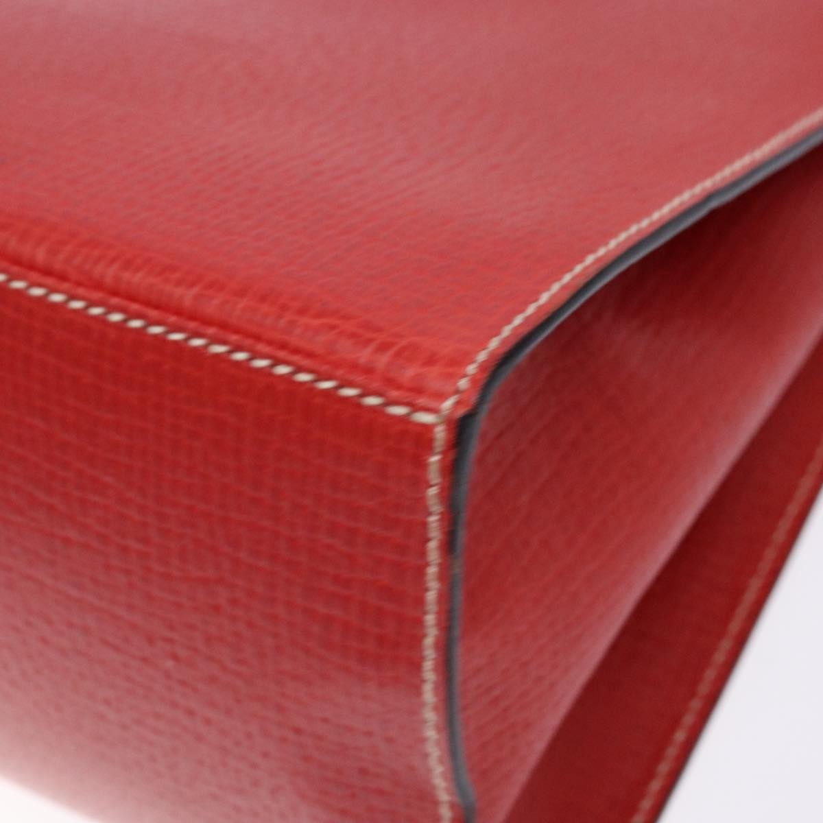 Loewe Vintage Leather Red Leather Shoulder Bag Bag (Pre-Owned)