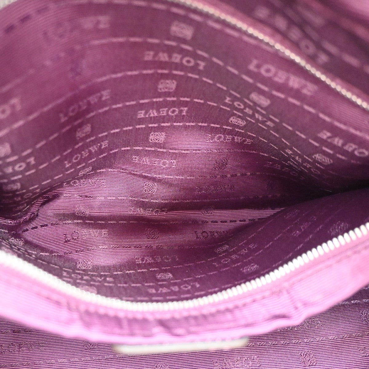 Loewe Heritage Boston Leather Pink Leather Handbag (Pre-Owned)