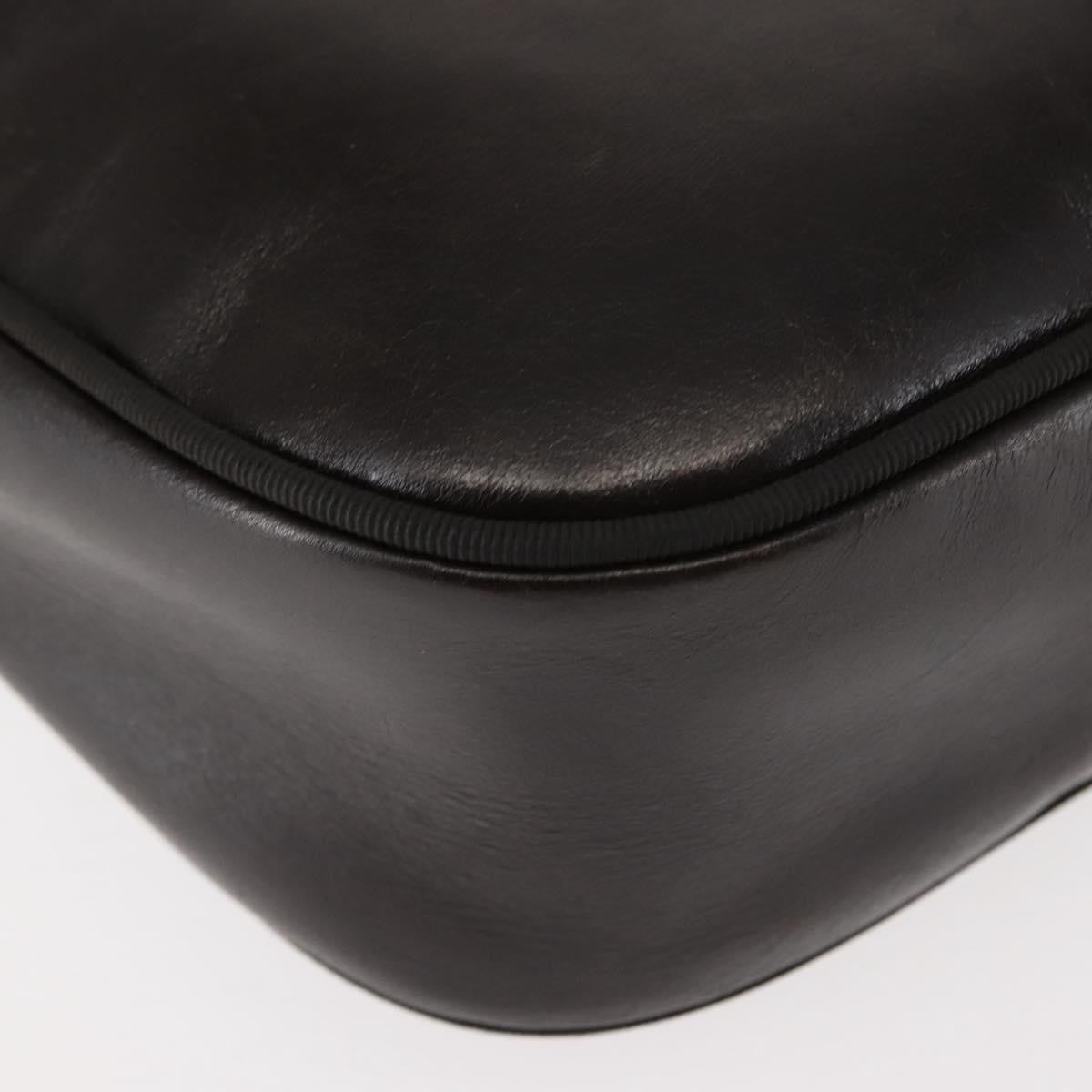 Salvatore Ferragamo Vara Bow Camera Leather Brown Leather Shoulder Bag Bag (Pre-Owned)