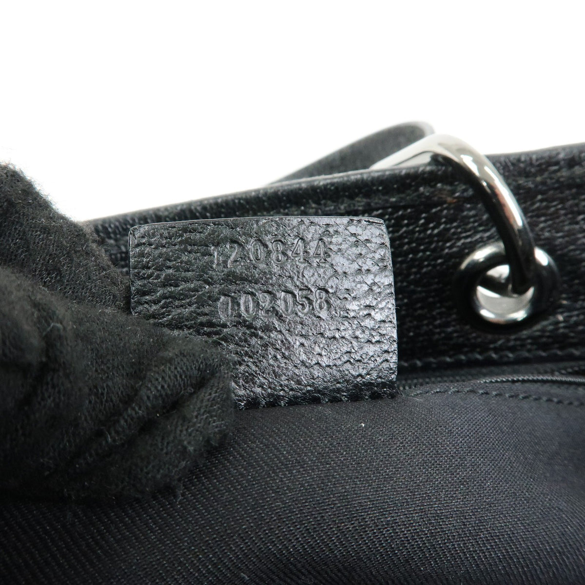 Gucci Eclipse Gg Canvas Black Canvas Tote Bag Bag (Pre-Owned)