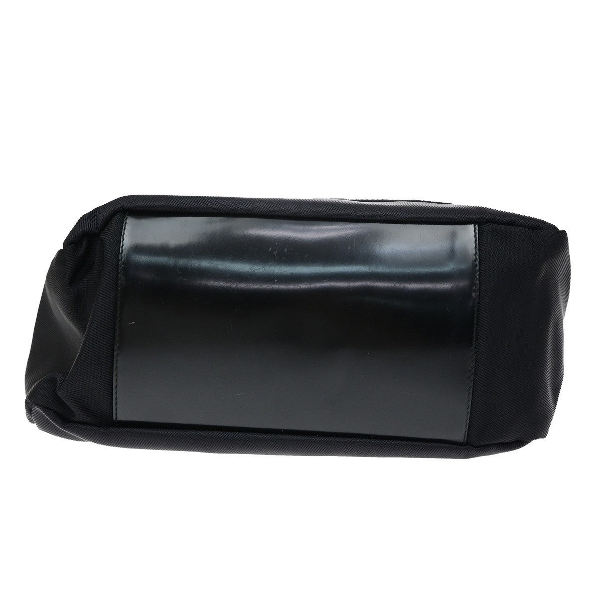 Gucci Sherry Bamboo Nylon Black Nylon Shoulder Bag Bag (Pre-Owned)