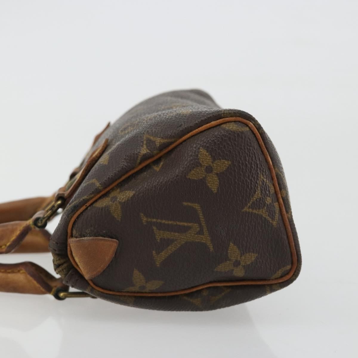Louis Vuitton Speedy Mini Hl Monogram Canvas Brown Canvas Handbag (Pre-Owned)