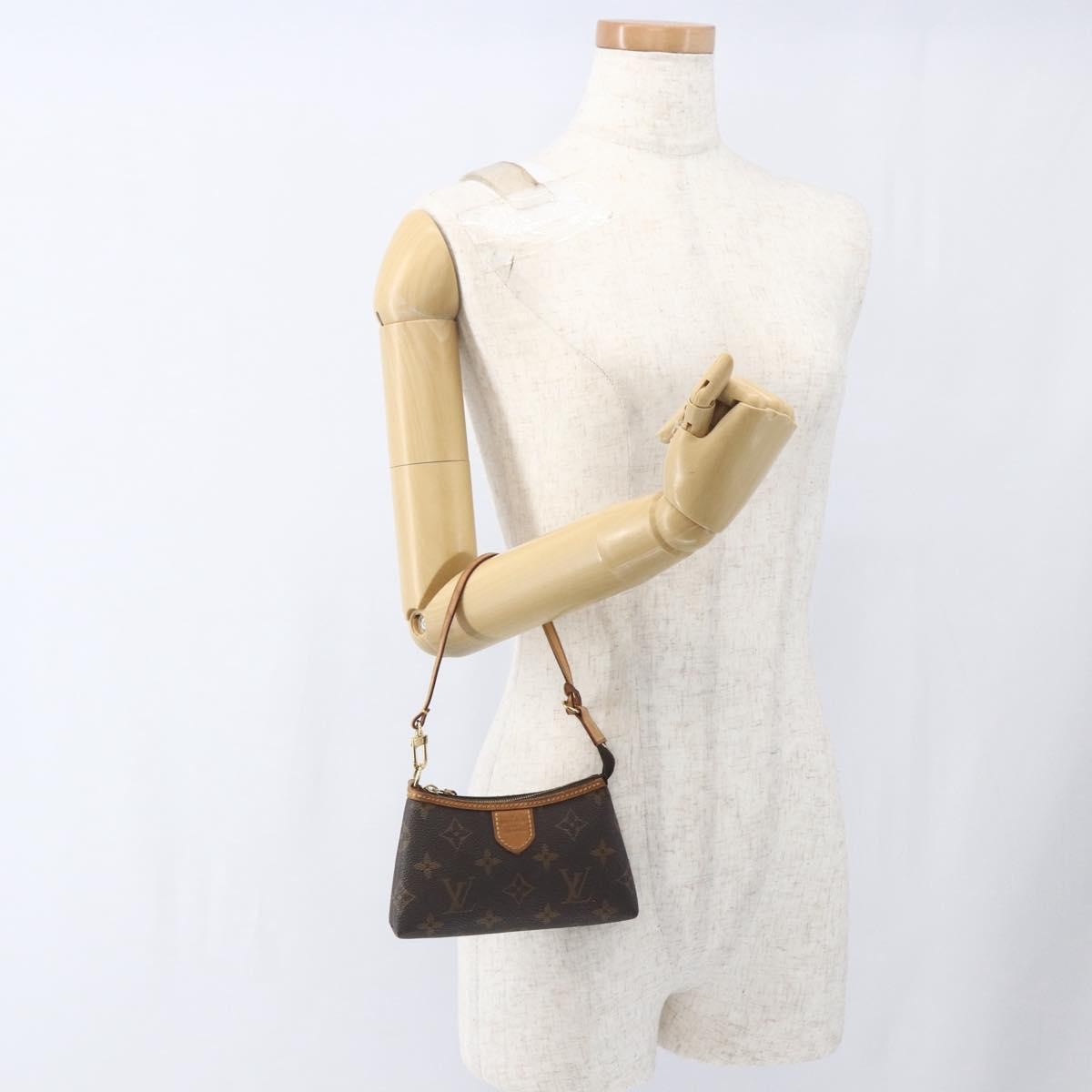 Louis Vuitton Delightful Pochette Monogram Canvas Brown Canvas Clutche & Pouche Bag (Pre-Owned)
