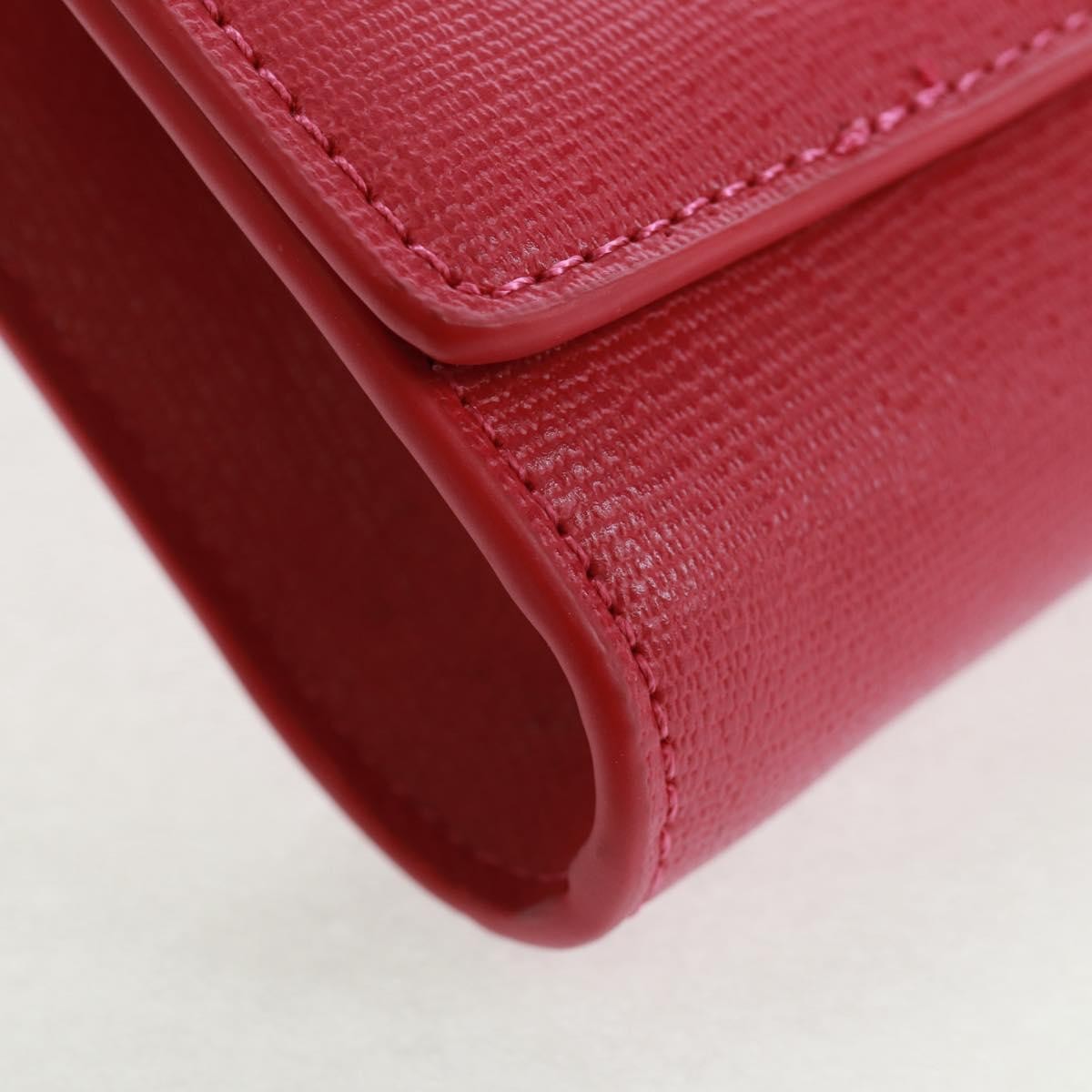 Saint Laurent Chyc Clutch Leather Pink Leather Clutche & Pouche Bag (Pre-Owned)