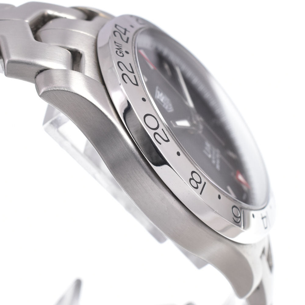 Tag Heuer Link Gmt Automatic Stainless Steel Watch (Pre-Owned)