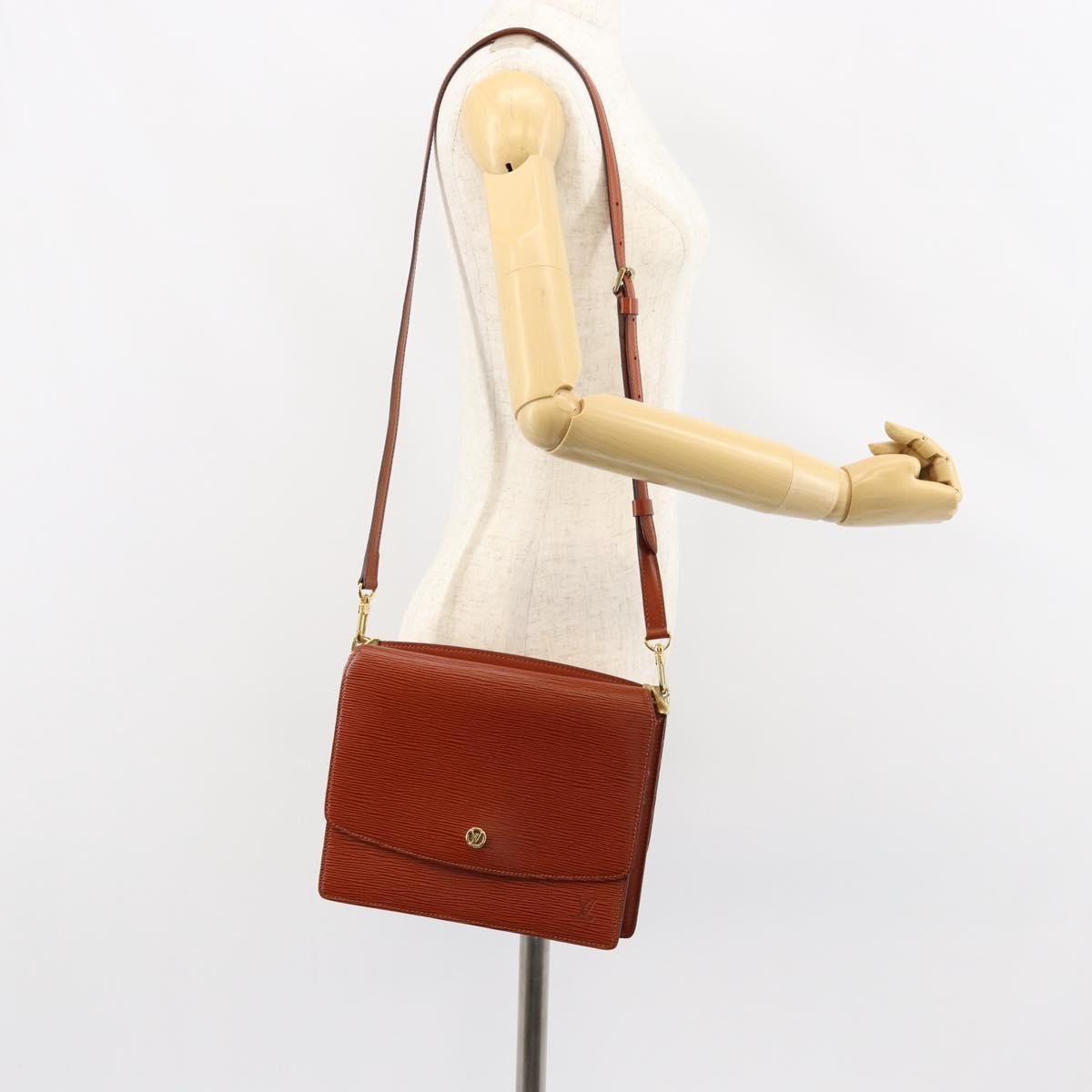 Louis Vuitton Grenelle Epi Leather Brown Leather Shoulder Bag Bag (Pre-Owned)