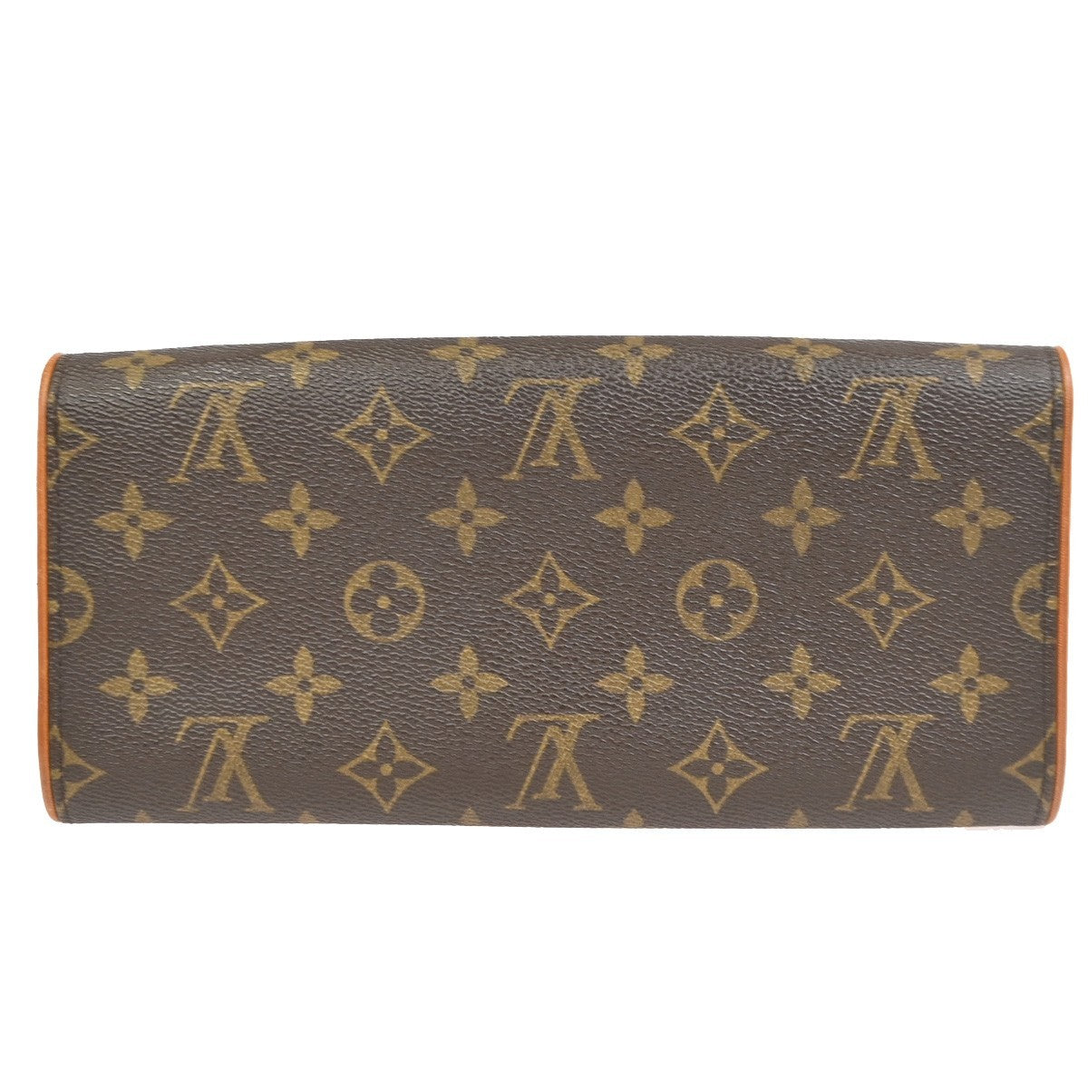 Louis Vuitton Twin Monogram Brown Canvas Clutche & Pouche Bag (Pre-Owned)