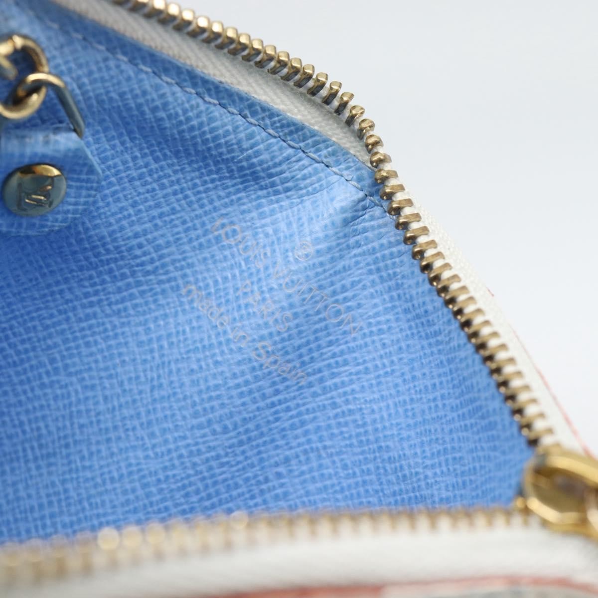 Louis Vuitton Key Pouch Nm Monogram Multicolor Multicolour Canvas Clutche & Pouche Bag (Pre-Owned)
