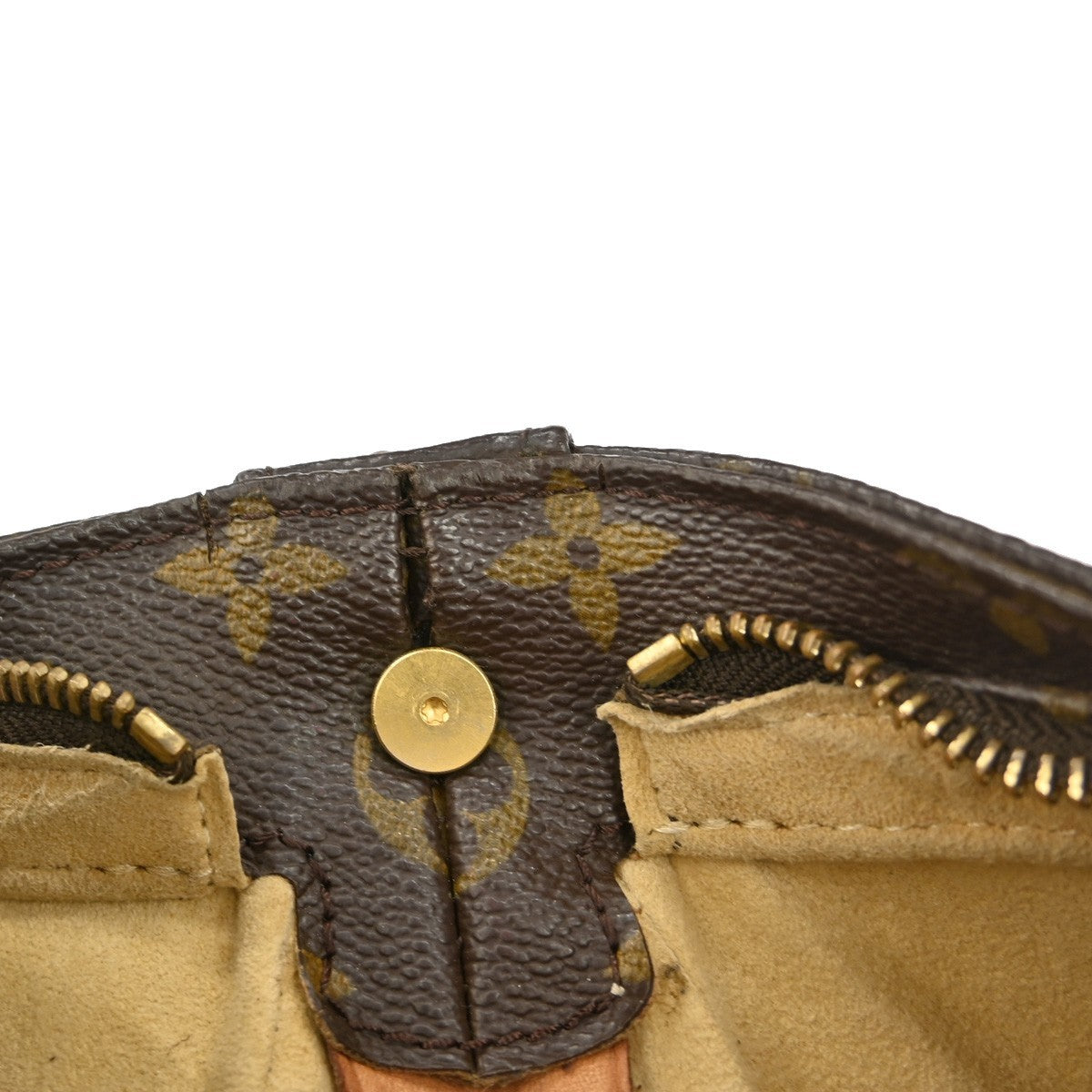 Louis Vuitton Looping Monogram Canvas Brown Canvas Handbag (Pre-Owned)