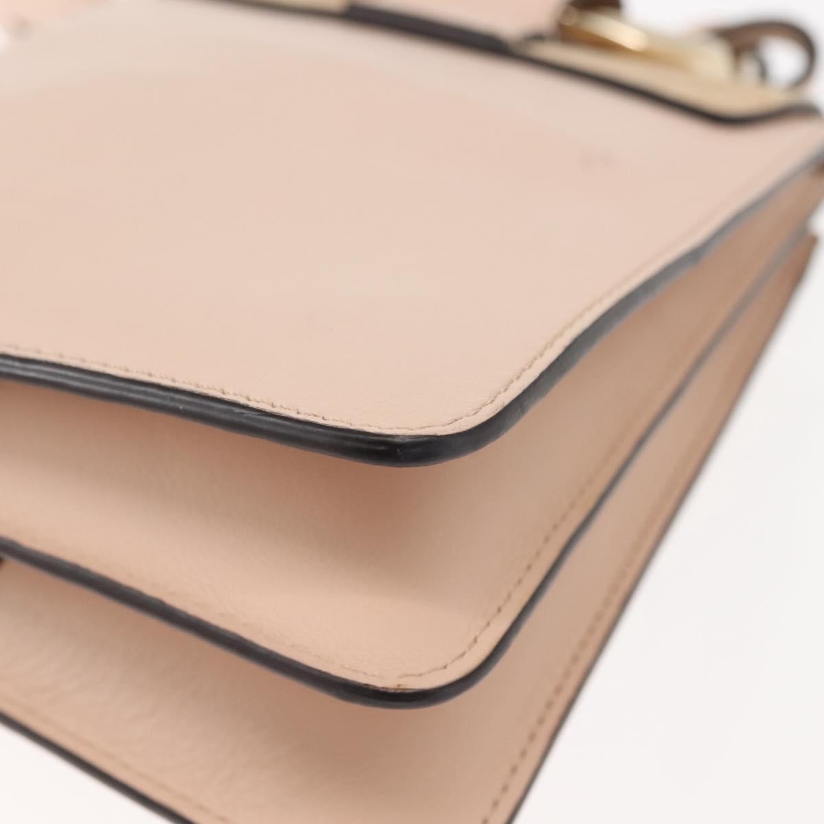 Chloe Faye Leather And Suede Pink Suede Bag (Pre-Owned)