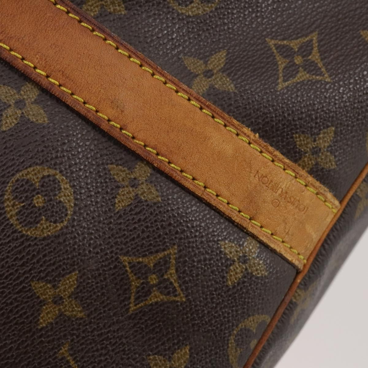 Louis Vuitton Keepall Bandouliere Monogram Canvas Brown Canvas Travel Bag Bag (Pre-Owned)
