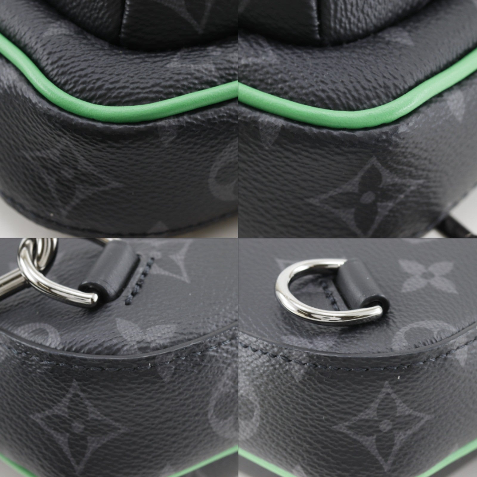 Louis Vuitton Avenue Sling Bag Nm Monogram Canvas Black Canvas Shoulder Bag Bag (Pre-Owned)