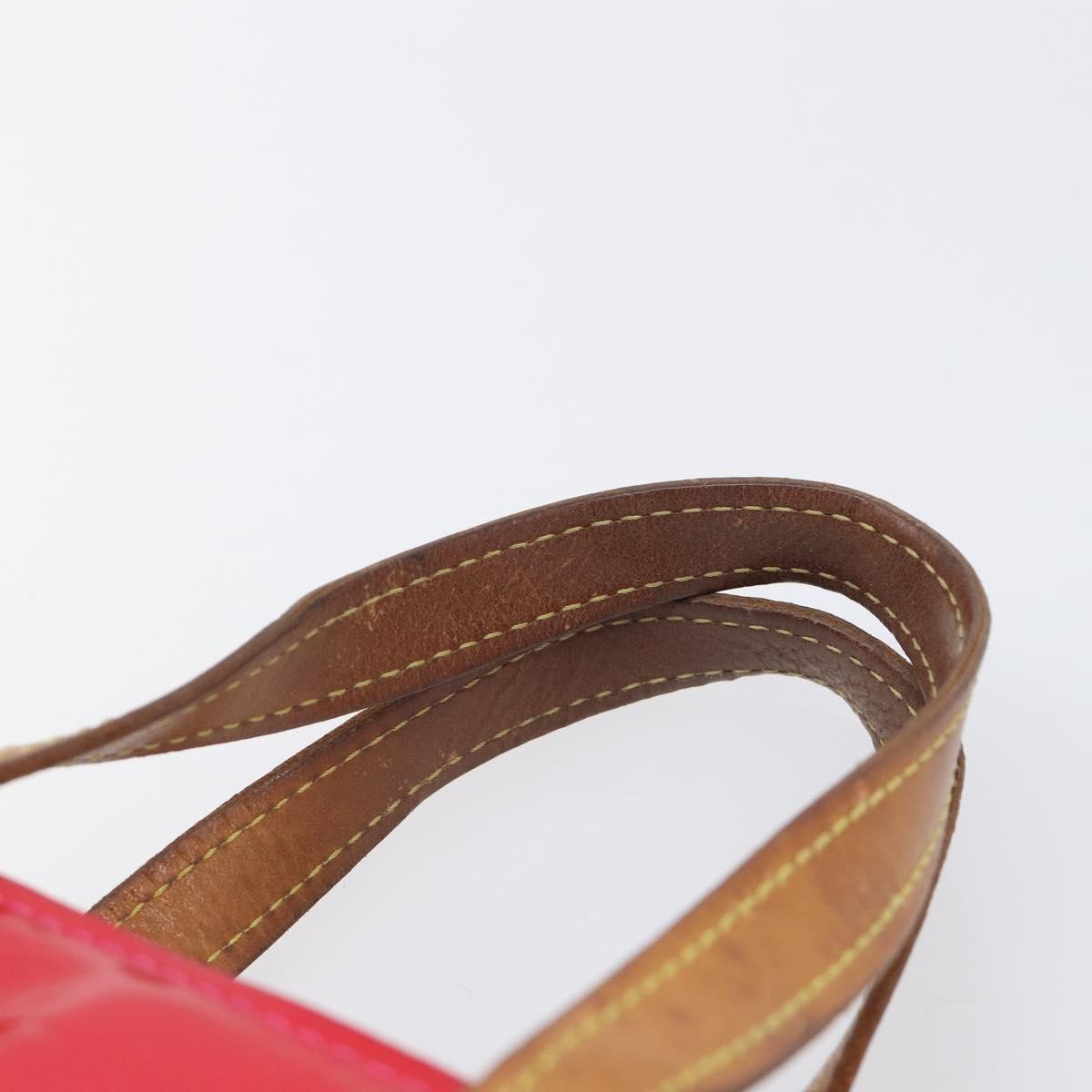 Louis Vuitton Reade Monogram Vernis Pink Patent_Leather Handbag (Pre-Owned)