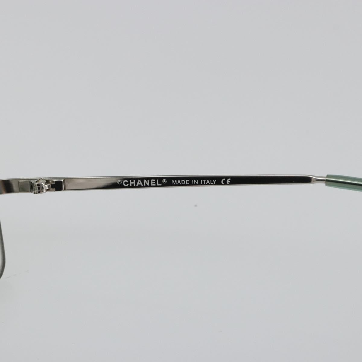 Chanel Logo Cc Metal Green Metal Sunglasse Accessory (Pre-Owned)