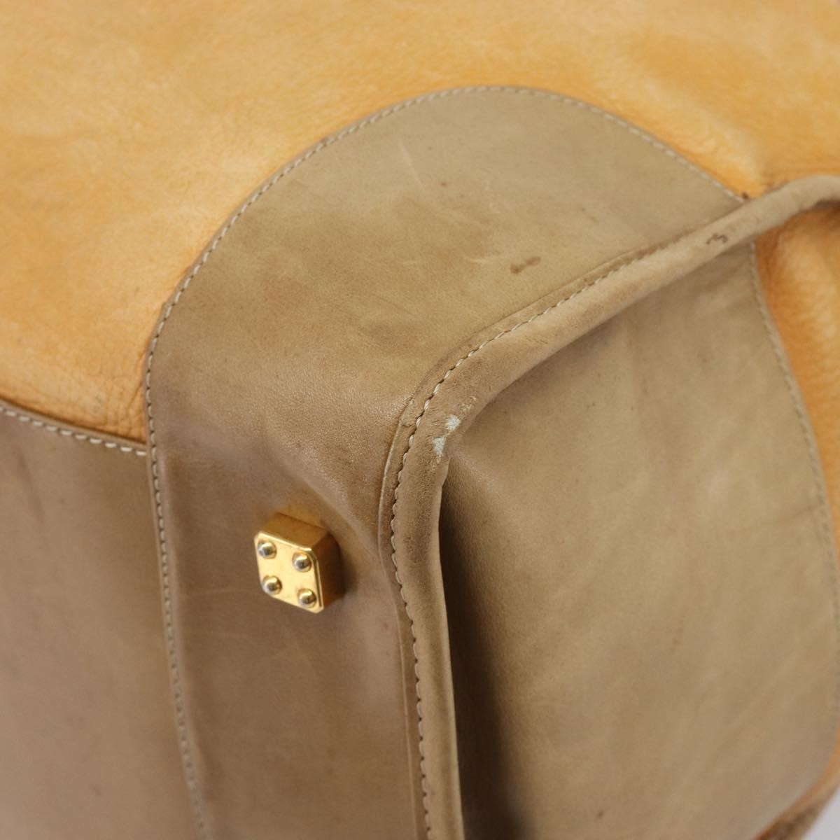 Loewe Amazona Leather Beige Leather Handbag (Pre-Owned)