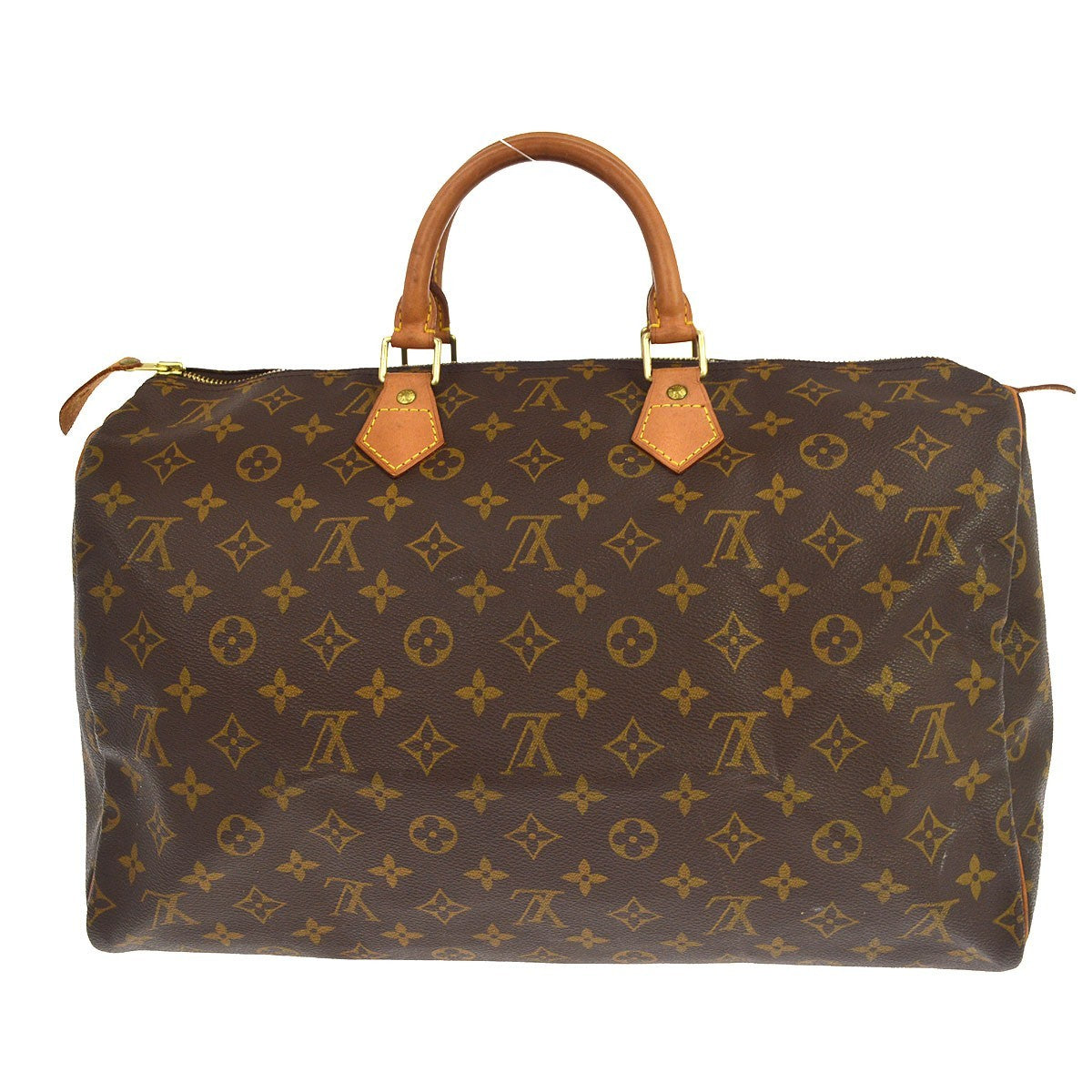 Louis Vuitton Speedy Monogram Canvas Brown Canvas Handbag (Pre-Owned)