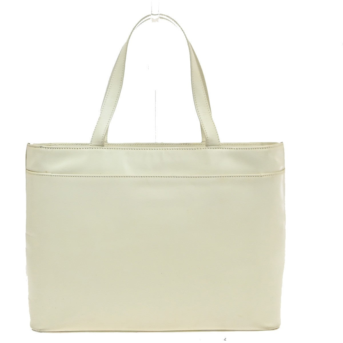 Loewe Vintage Leather Beige Leather Shoulder Bag Bag (Pre-Owned)