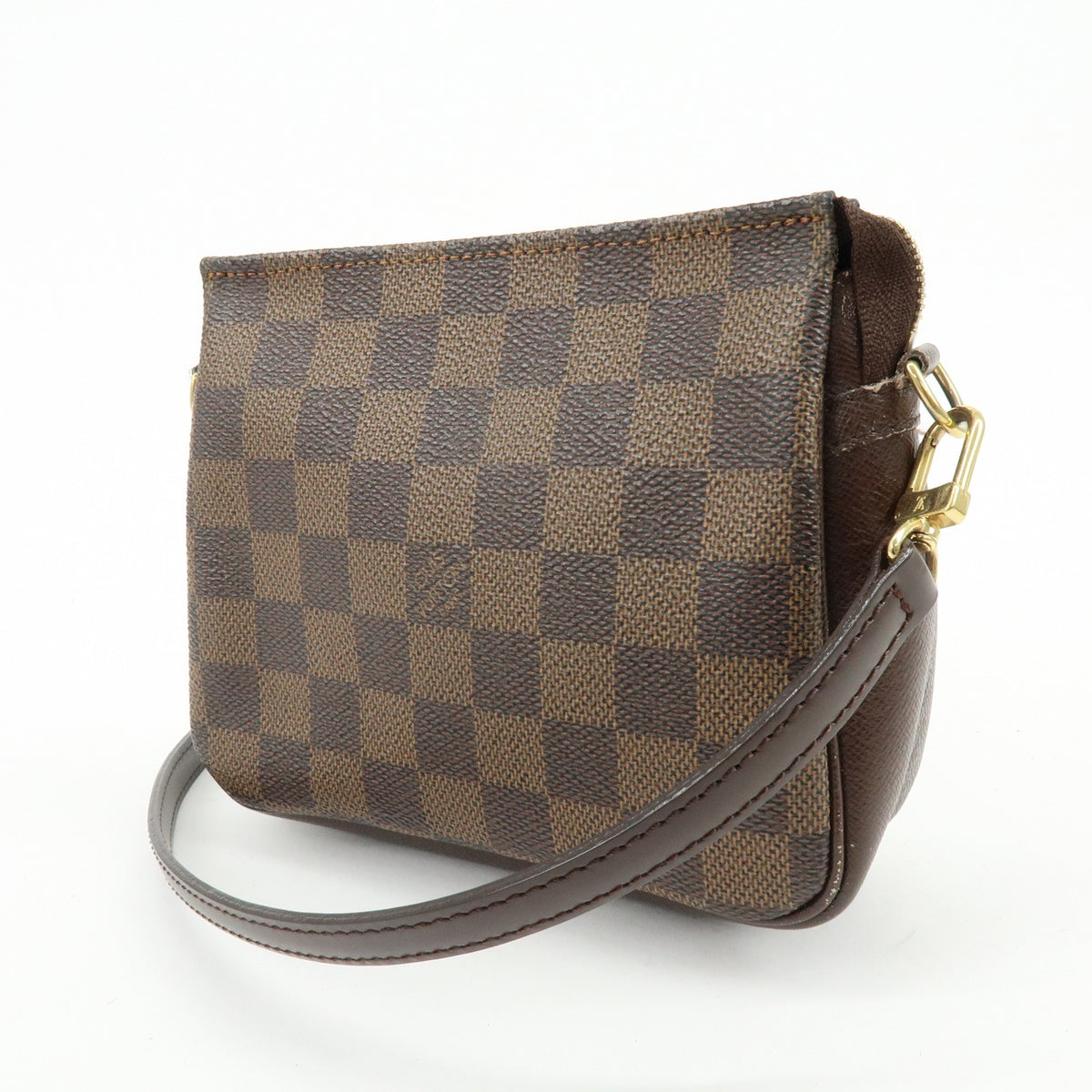 Louis Vuitton Trousse Make Up Damier Brown Canvas Clutche & Pouche Bag (Pre-Owned)