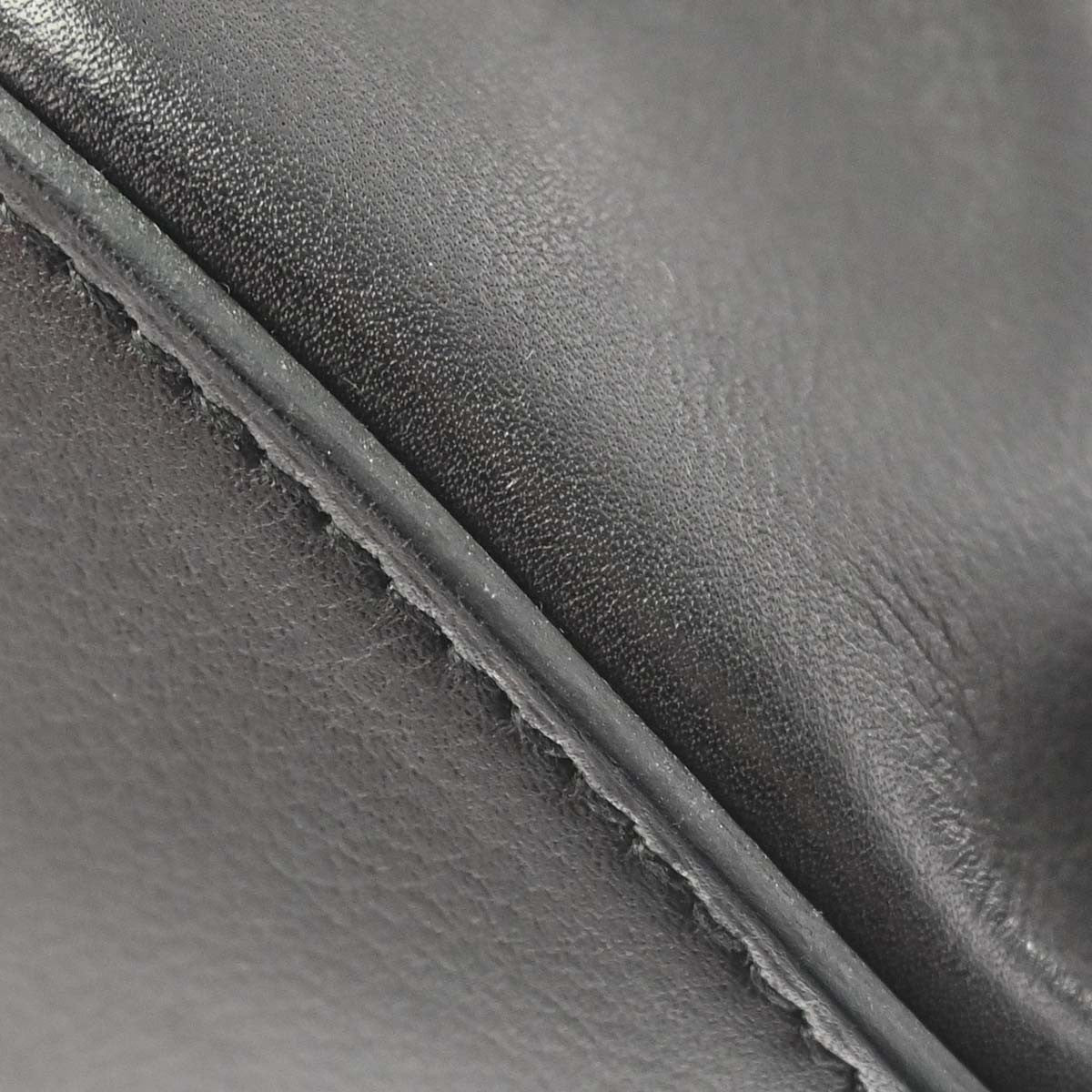 Hermes Gr24 Evercolor Black Leather Backpack Bag (Pre-Owned)