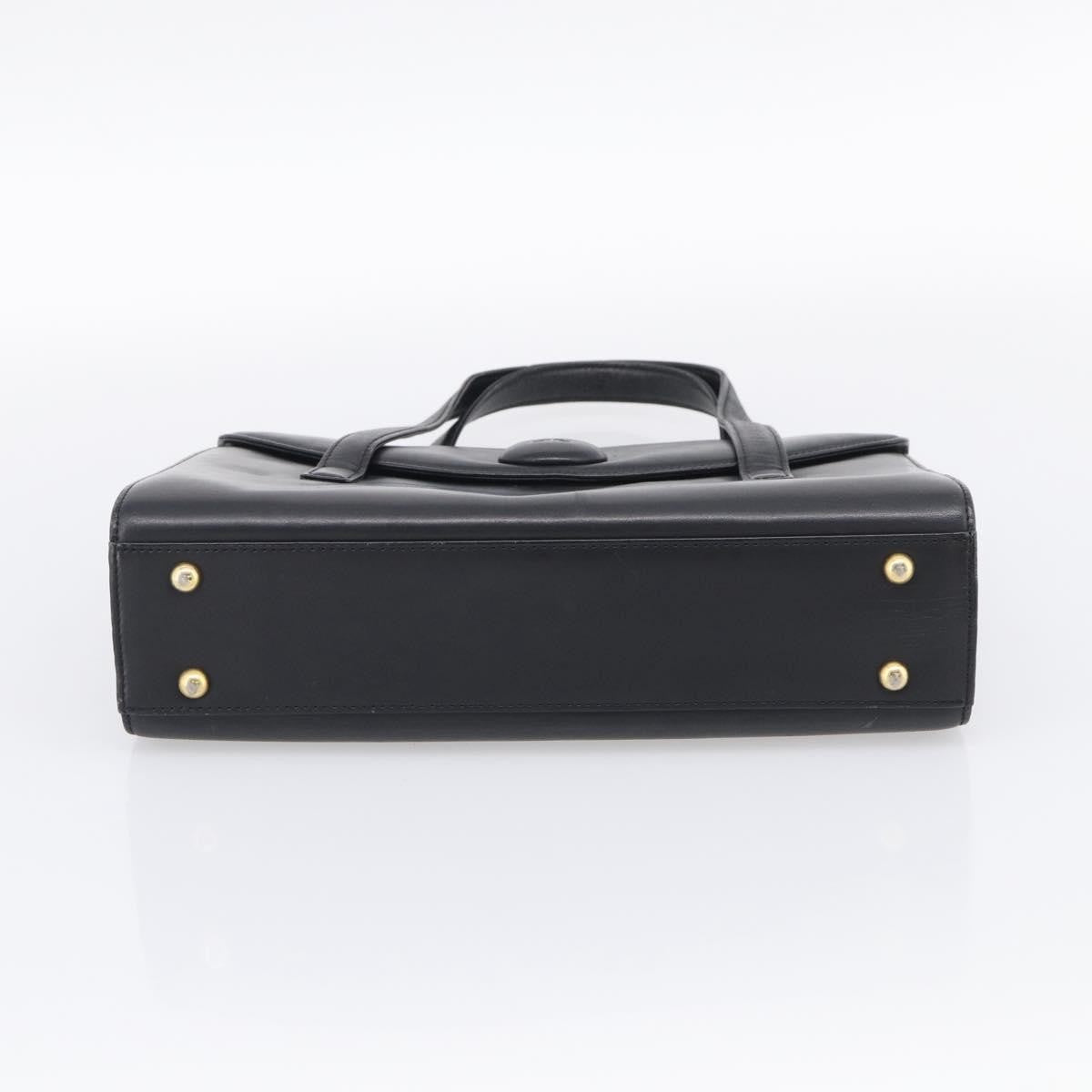 Givenchy Handbag Leather Black Leather Handbag (Pre-Owned)