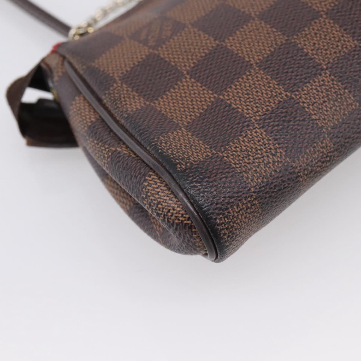 Louis Vuitton Eva Damier Brown Canvas Handbag (Pre-Owned)