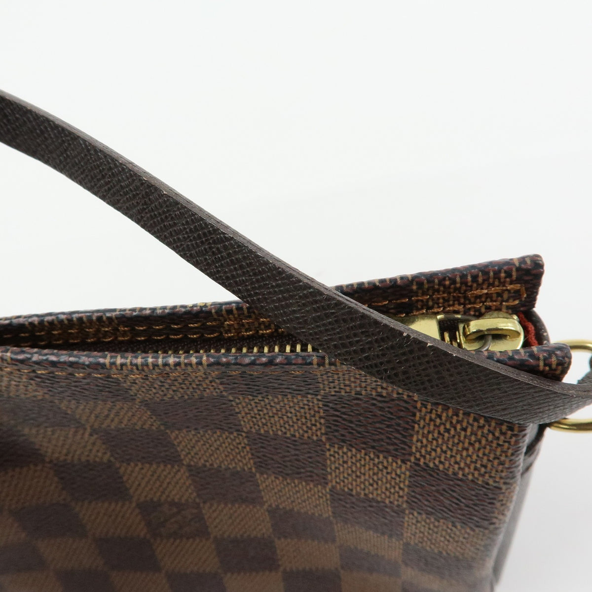 Louis Vuitton Trousse Make Up Damier Brown Canvas Clutche & Pouche Bag (Pre-Owned)