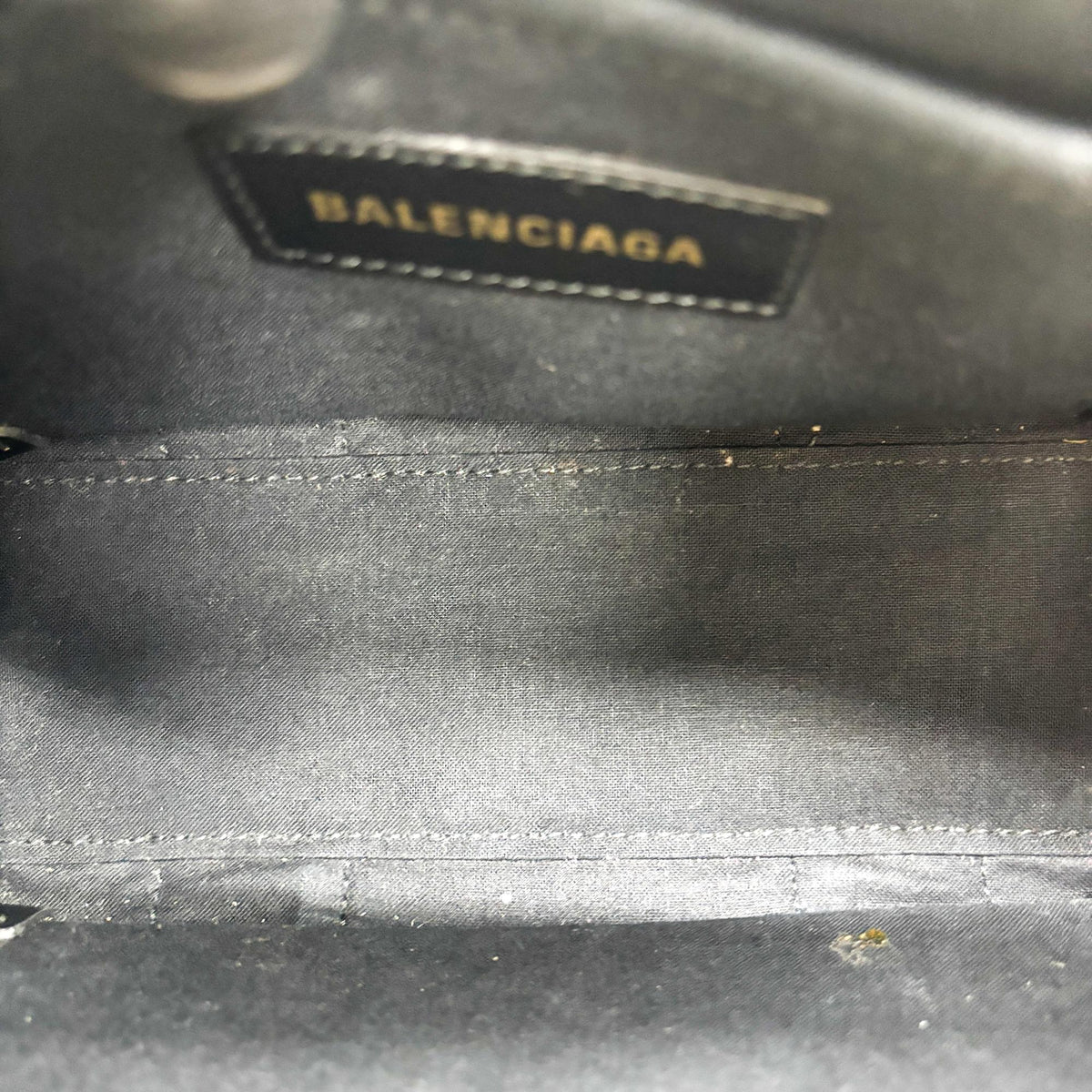 Balenciaga Hardware Canvas Black Canvas Tote Bag Bag (Pre-Owned)