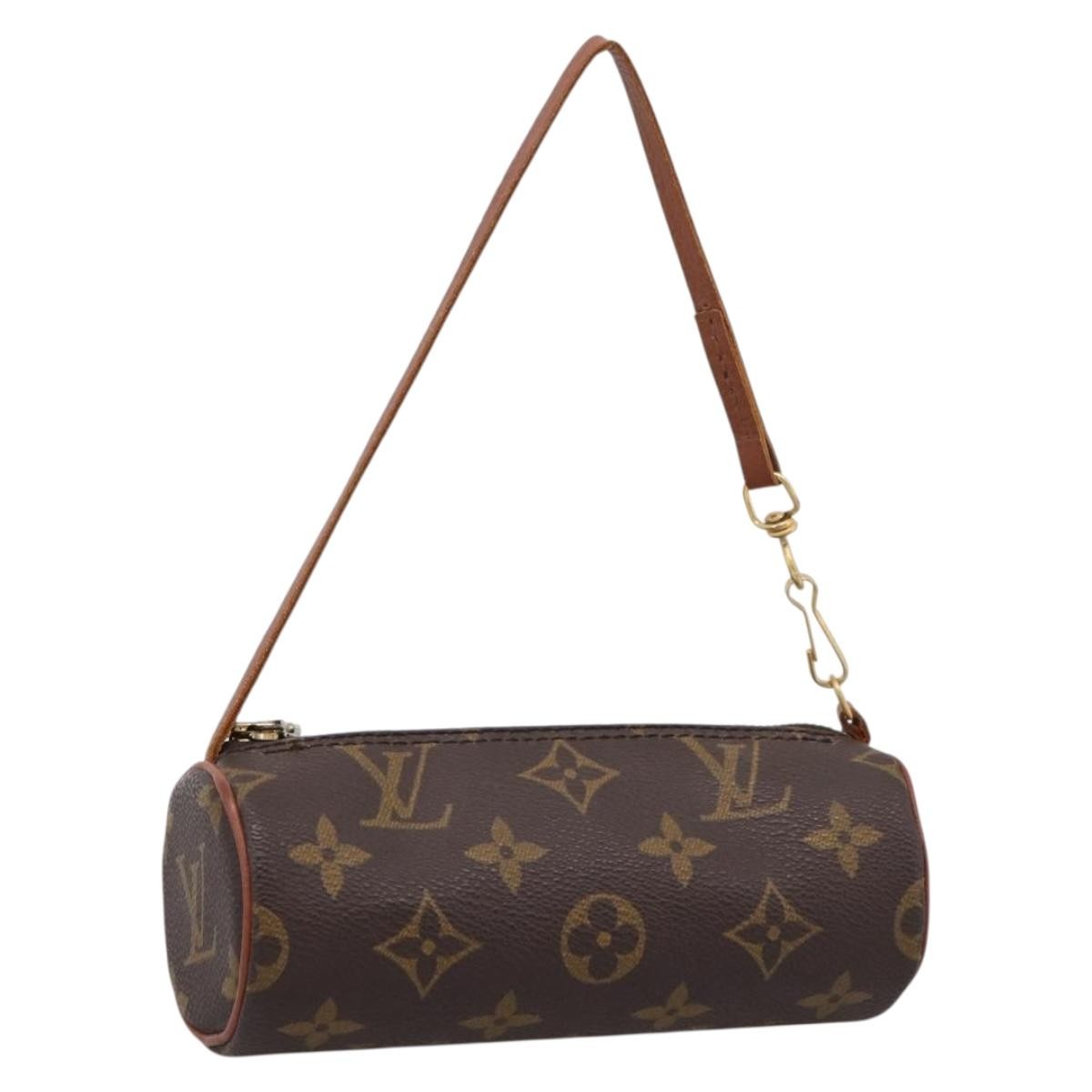 Louis Vuitton Papillon Pochette Monogram Canvas Brown Canvas Clutche & Pouche Bag (Pre-Owned)