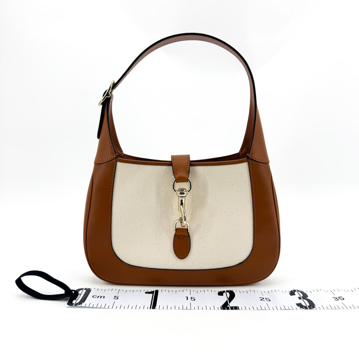Gucci Jackie 1961 Hobo Leather Brown Leather Shoulder Bag Bag (Pre-Owned)