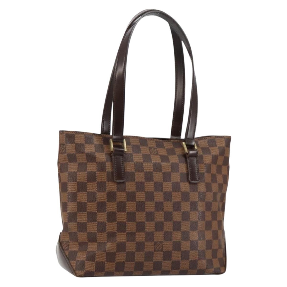 Louis Vuitton Cabas Piano Damier Brown Canvas Tote Bag Bag (Pre-Owned)
