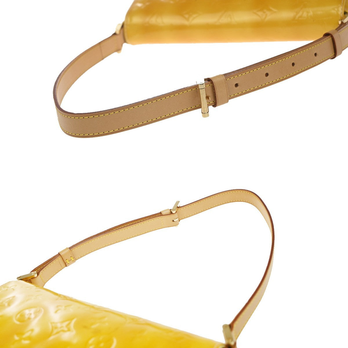 Louis Vuitton Thompson Street Monogram Vernis Yellow Patent_Leather Shoulder Bag Bag (Pre-Owned)