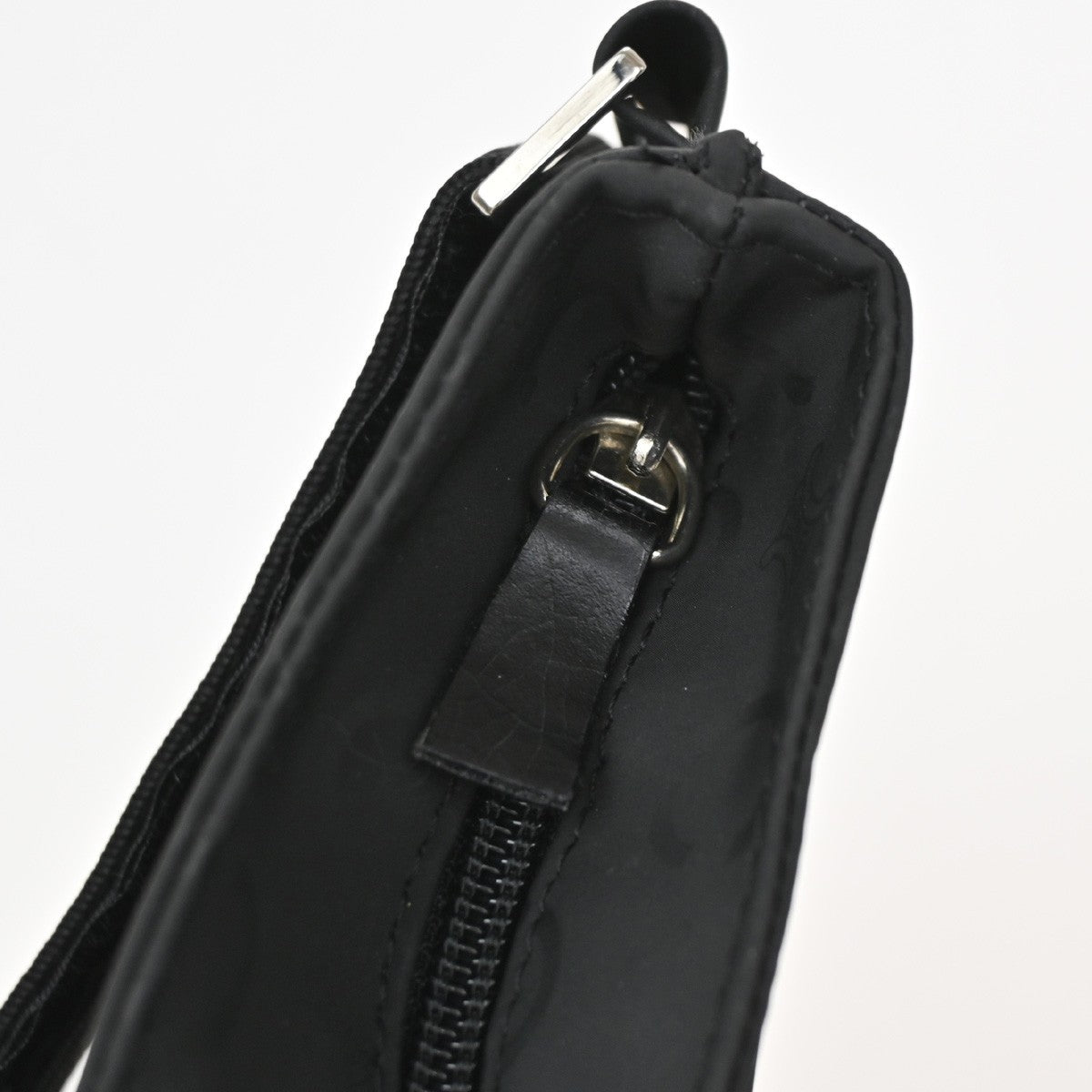 Celine Macadam Waist Nylon Black Canvas Backpack Bag (Pre-Owned)