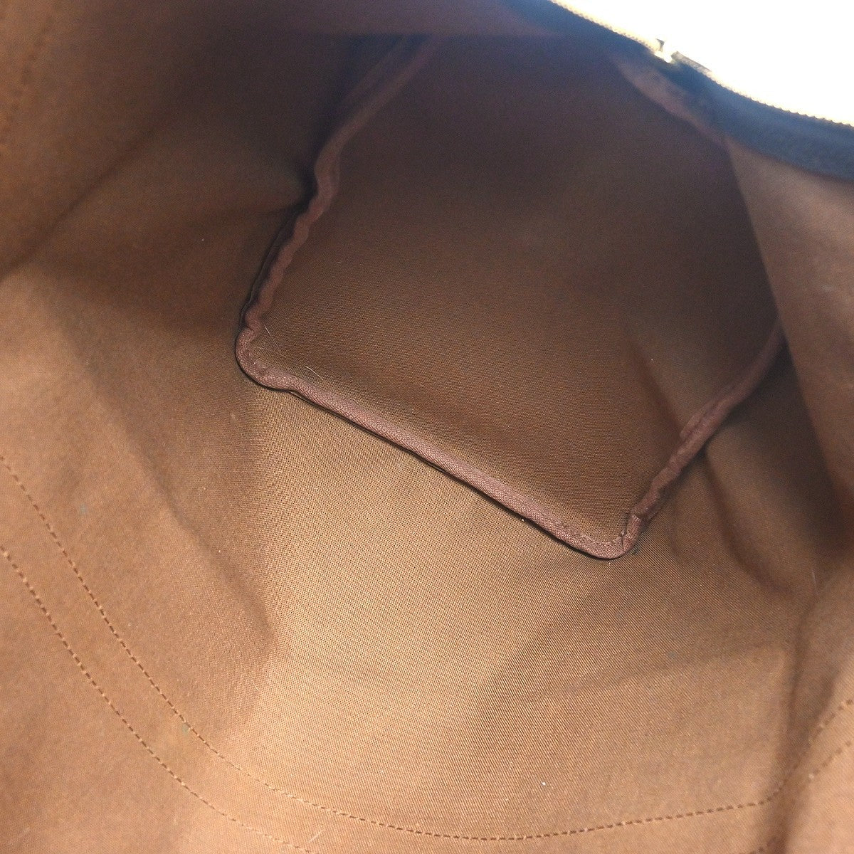 Louis Vuitton Keepall Monogram Brown Canvas Travel Bag Bag (Pre-Owned)