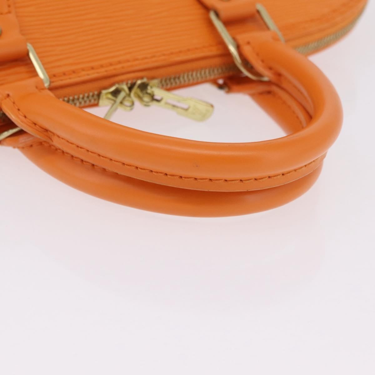 Louis Vuitton Alma Epi Leather Orange Leather Handbag (Pre-Owned)