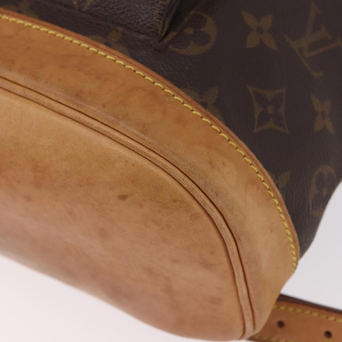 Louis Vuitton Vintage Montsouris Monogram Canvas Brown Canvas Backpack Bag (Pre-Owned)