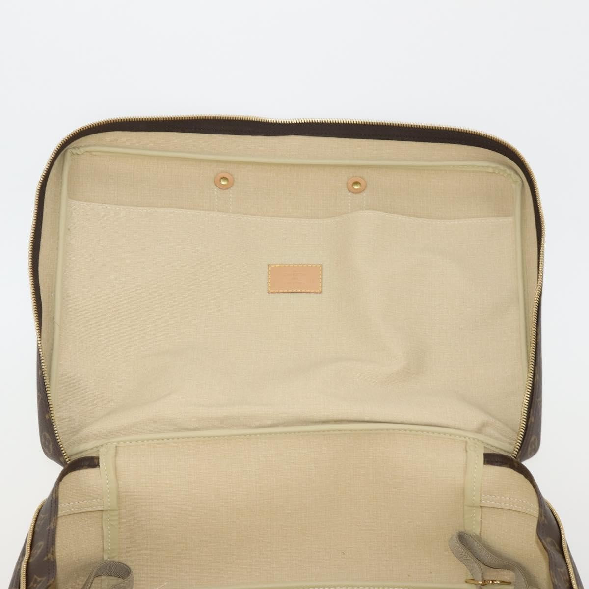 Louis Vuitton Sirius Monogram Brown Canvas Travel Bag Bag (Pre-Owned)