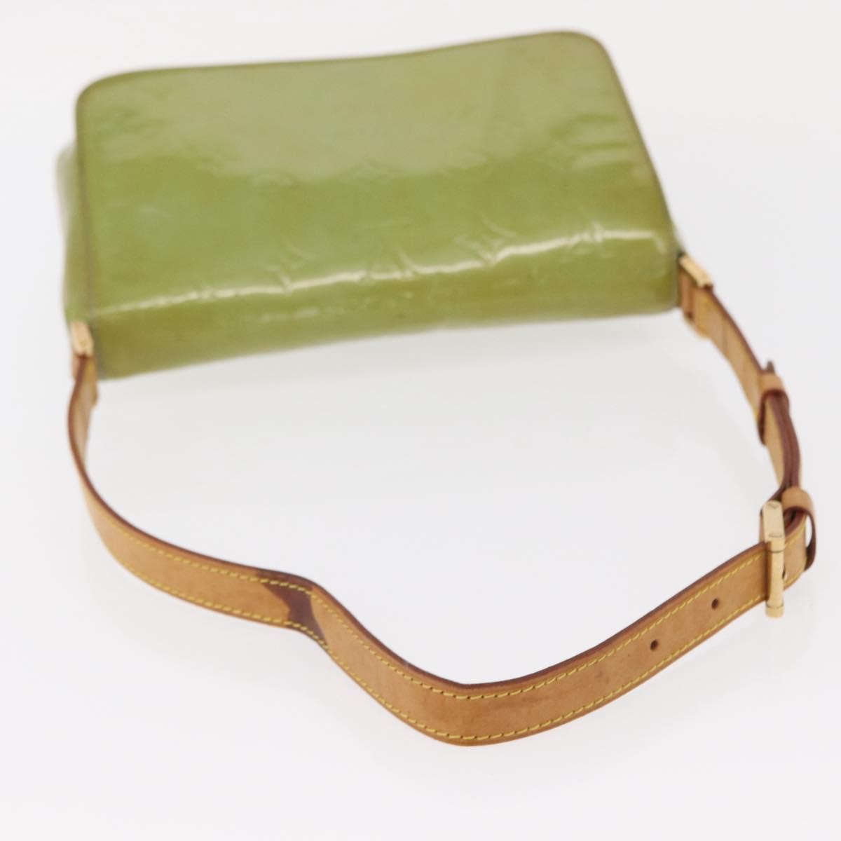 Louis Vuitton Thompson Street Monogram Vernis Blue Patent_Leather Shoulder Bag Bag (Pre-Owned)