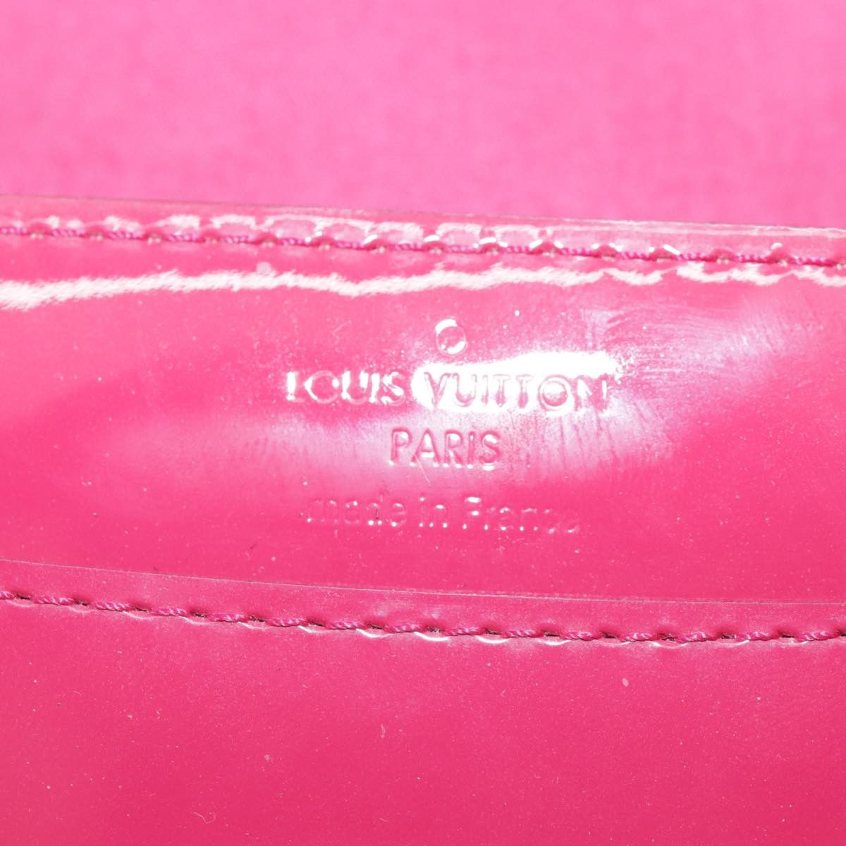 Louis Vuitton Louise Clutch Patent Pink Patent_Leather Bag (Pre-Owned)