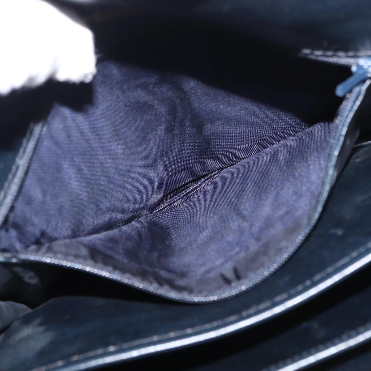 Celine C Sulky Canvas Navy Canvas Shoulder Bag Bag (Pre-Owned)