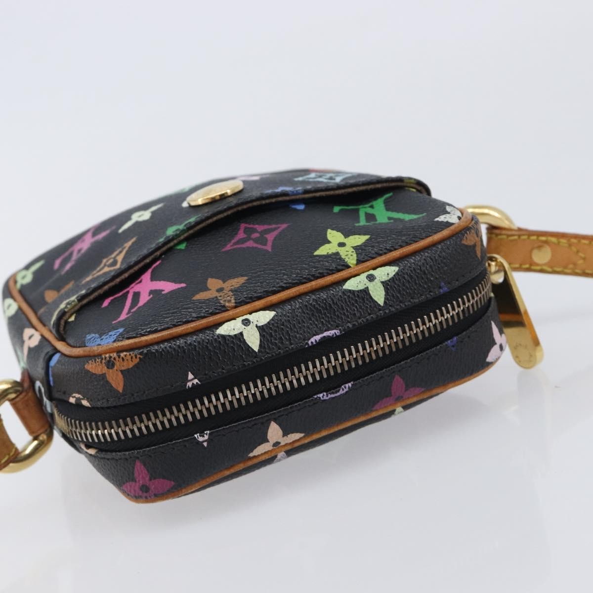 Louis Vuitton Rift Monogram Multicolor Black Canvas Shoulder Bag Bag (Pre-Owned)