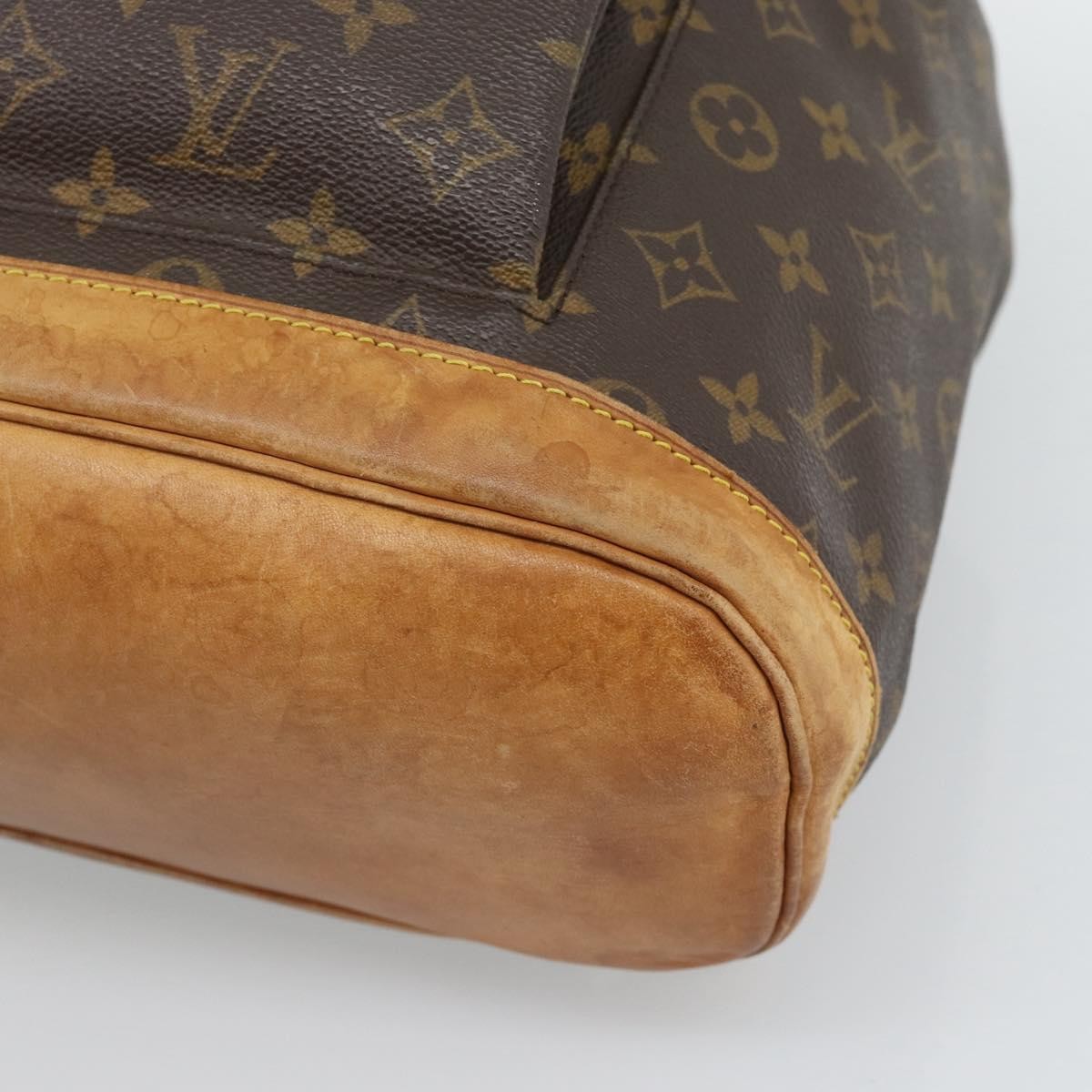 Louis Vuitton Vintage Montsouris Monogram Canvas Brown Canvas Backpack Bag (Pre-Owned)