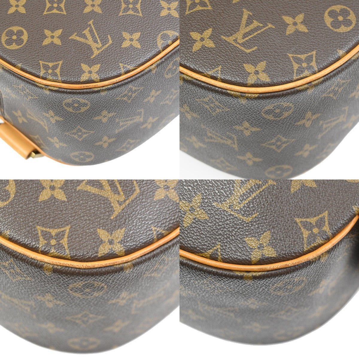 Louis Vuitton Sac A Dos Packall Monogram Canvas Brown Canvas Backpack Bag (Pre-Owned)