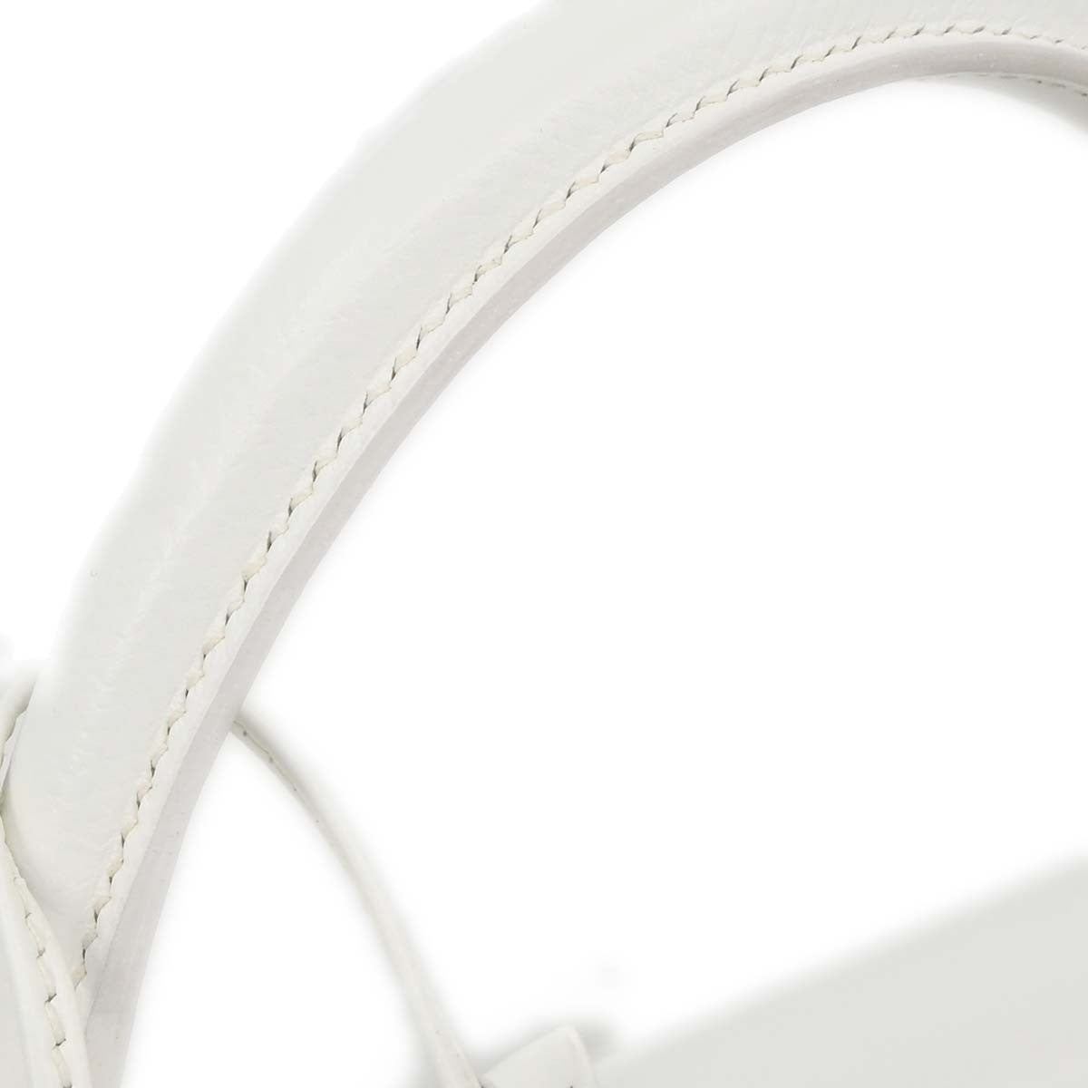 Hermes Kelly White Epsom With Palladium Hardware White Leather Handbag (Pre-Owned)