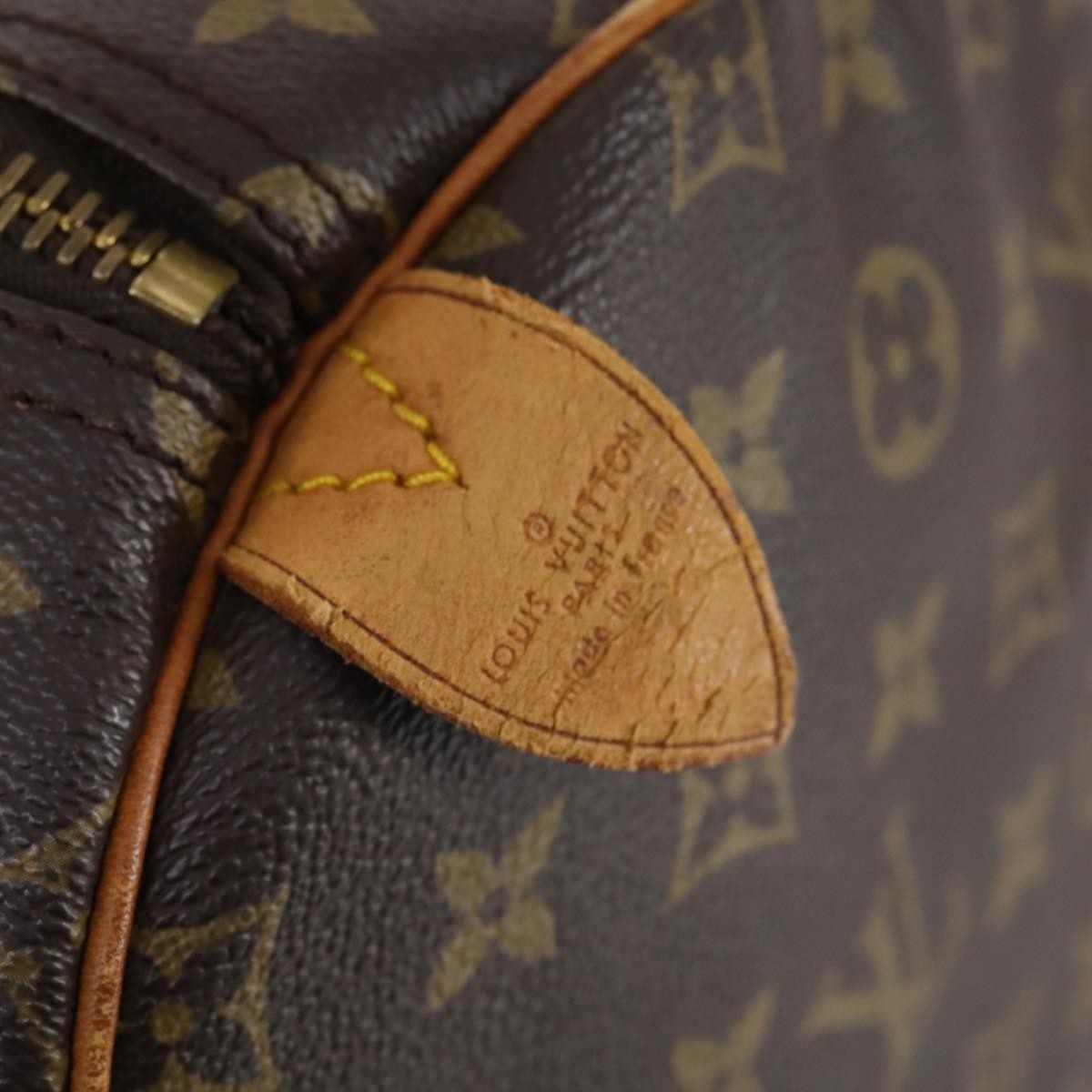 Louis Vuitton Keepall Monogram Canvas Brown Canvas Travel Bag Bag (Pre-Owned)
